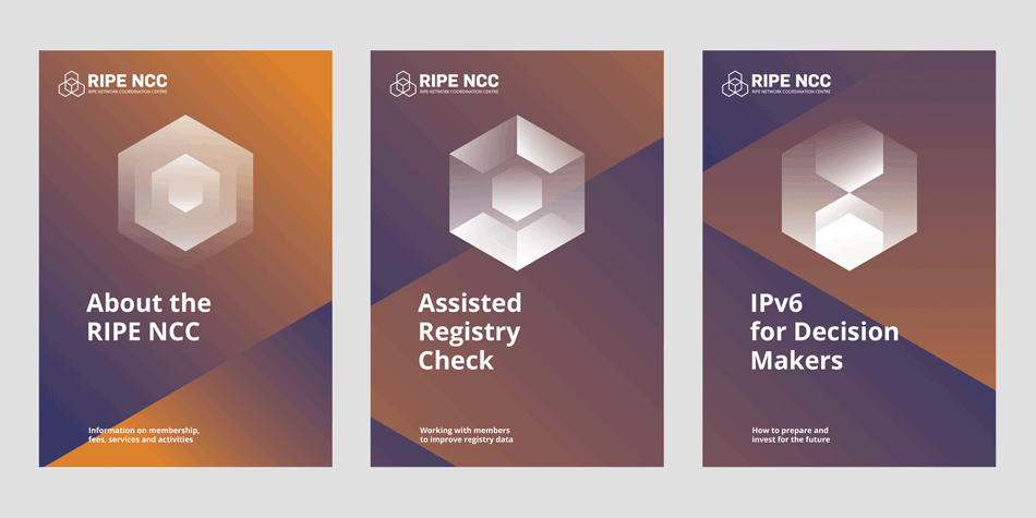 ripe ncc - rebranding brochures