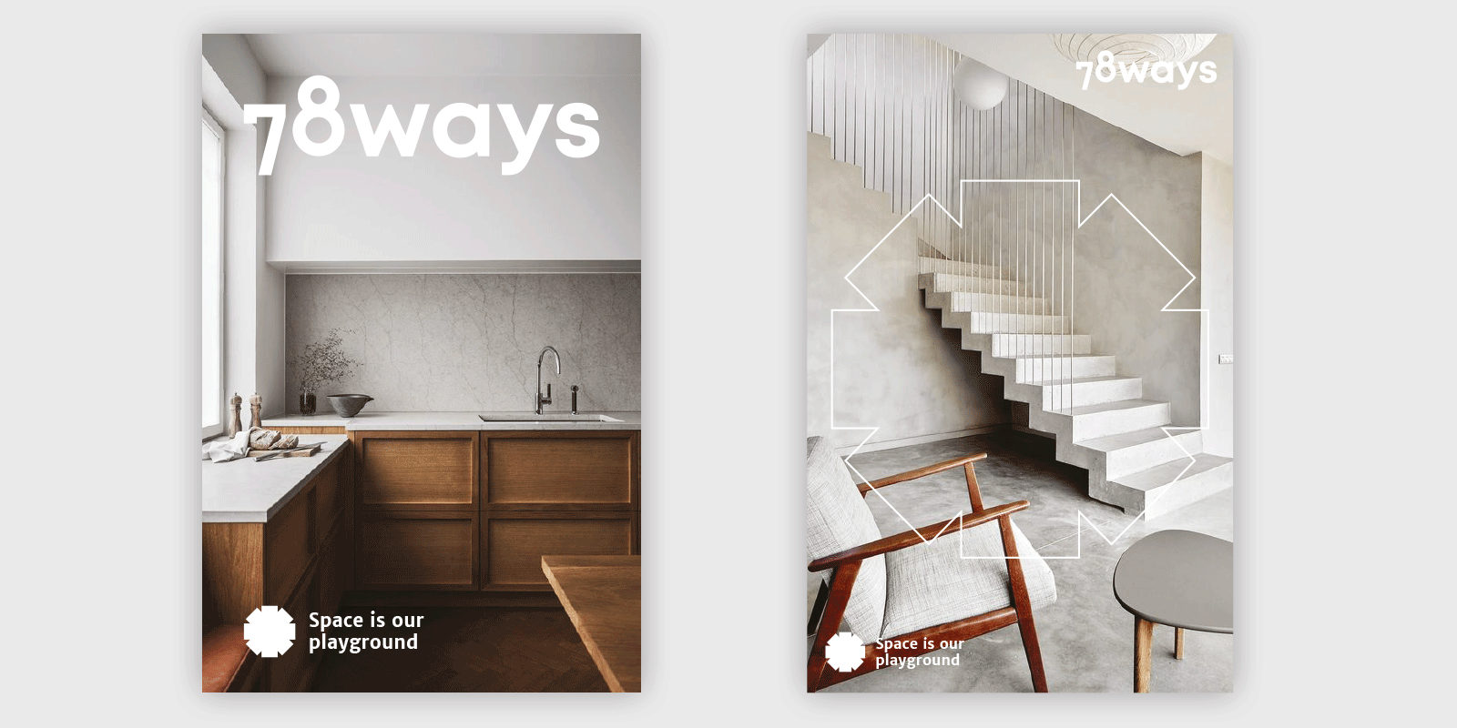 78ways interior architects amsterdam branding