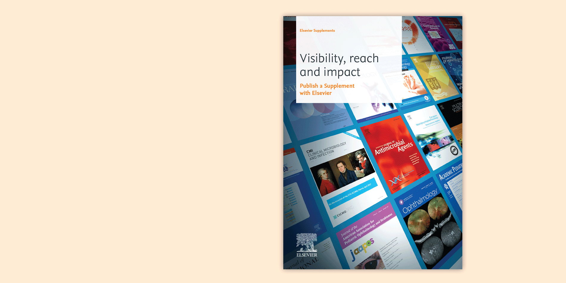 elsevier - design and layout for a supplements brochure